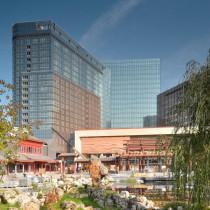 Вид территории Офисно-гостиничный комплекс «Парк Хуамин, фаза 1»