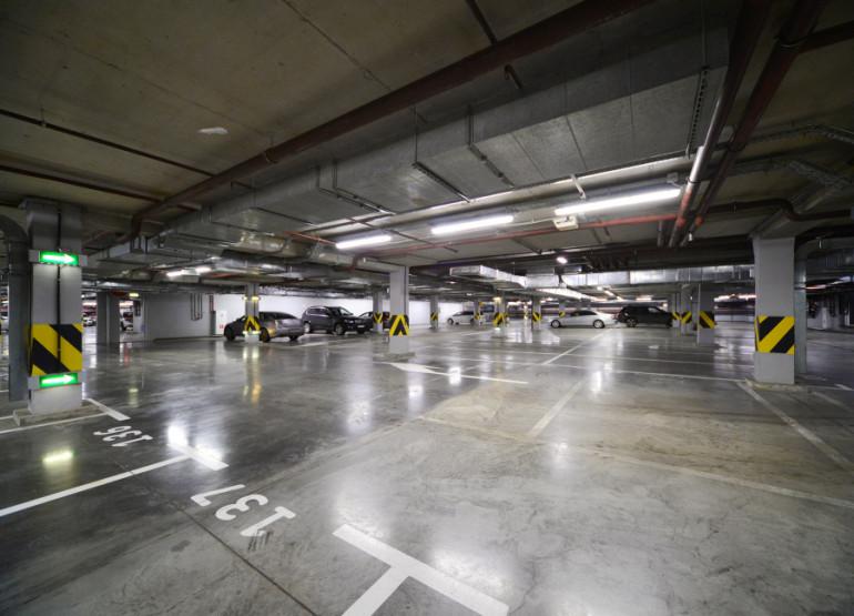 Буревестник: Вид паркинга