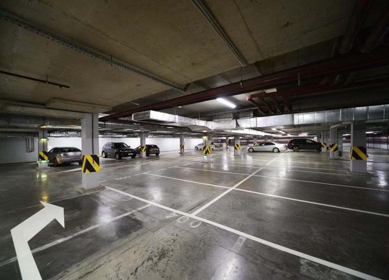 Буревестник: Вид паркинга